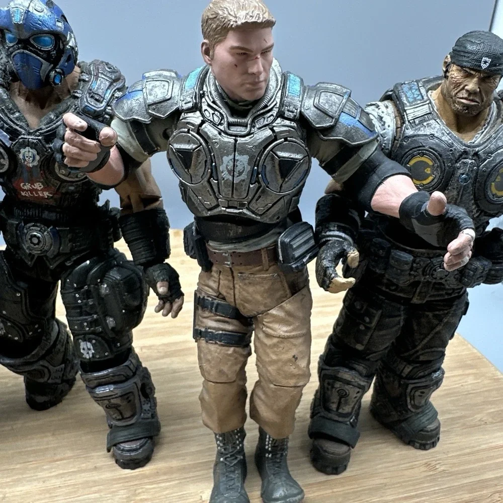 Lot Of 5 NECA Gears Of War 7
